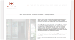 Desktop Screenshot of praxis29.de